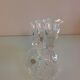 Crystal three-headed candlestick by Buder, vintage 60/70