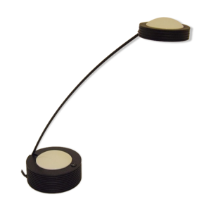 Lampe de bureau noire et blanche
