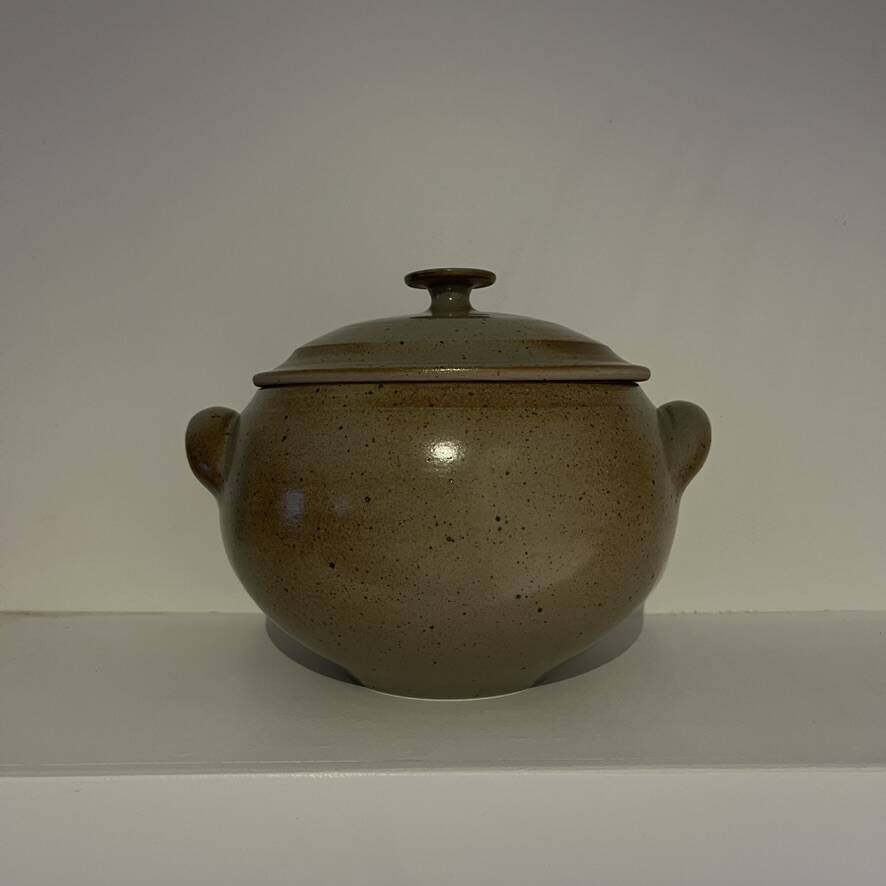 Ceramic soup tureen by Robert Deblander