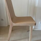 Emea chair from the alki brand in solid oak