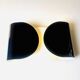 Foglio Wall Lamps In Black And White By Tobia Scarpa For Flos, Italy 1980S