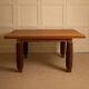 Sculptural wooden table