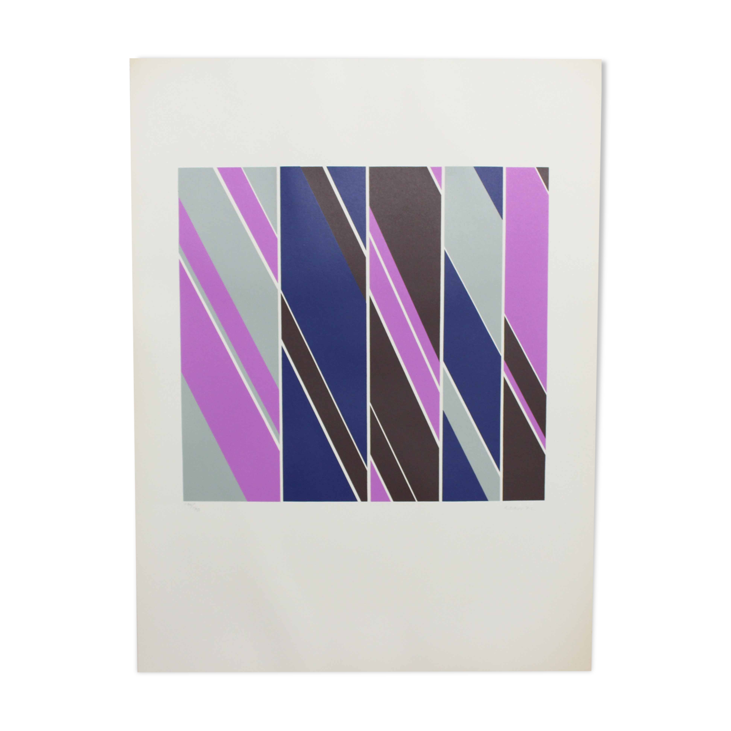 Kern Ruedi Space Age 1972 "Digonales"