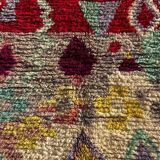 Vintage Berber wool rug, Morocco, 1990