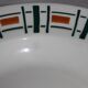 Lot de 5 assiettes creuses Badonviller modèle Quiberon