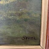 Oil on canvas from the beginning of the 20th century by Sivel