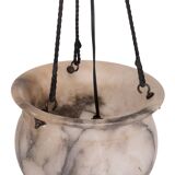 Stunning French Alabaster pendant lamp 1920s