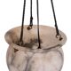 Stunning French Alabaster pendant lamp 1920s