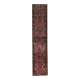 Vintage Oriental Herati Wool Runner Rug, Handwoven Long Hallway Carpet, 87 x 420