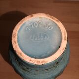 Vase Jasba céramique bleue 30 cm
