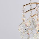 Chandelier with crystal balls 1970s