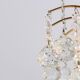 Chandelier with crystal balls 1970s