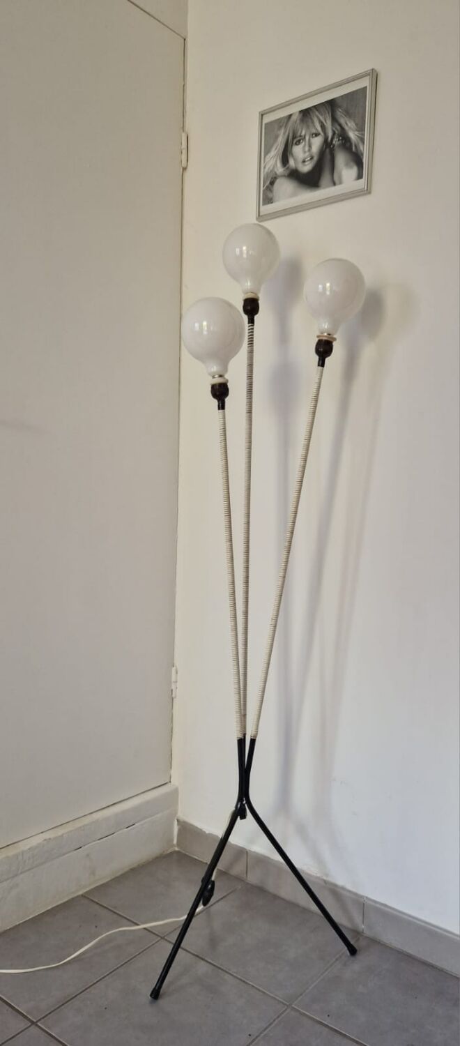 Scoubidou floor lamp, 1960