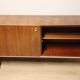 Vintage sideboard by Luigi Bartolini in rosewood and chrome metal, 1960