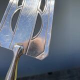 Silver metal art deco pie server