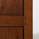 Tall rustic French monastery wardrobe in oak from the late 19th century