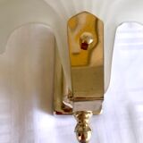 Pair of shell sconces