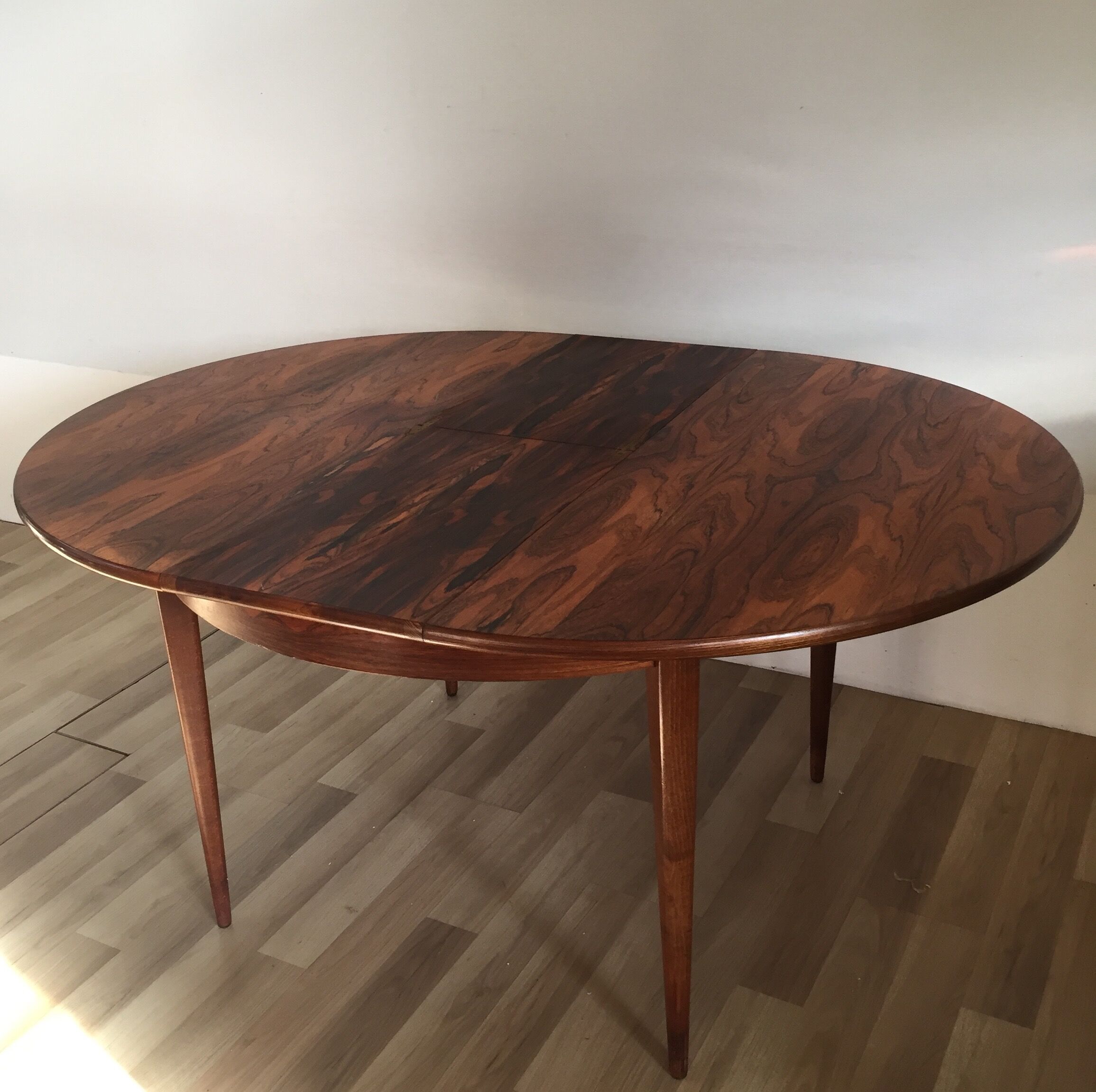 Scandinavian rosewood dining table