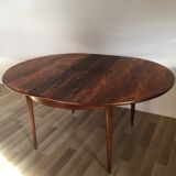 Scandinavian rosewood dining table