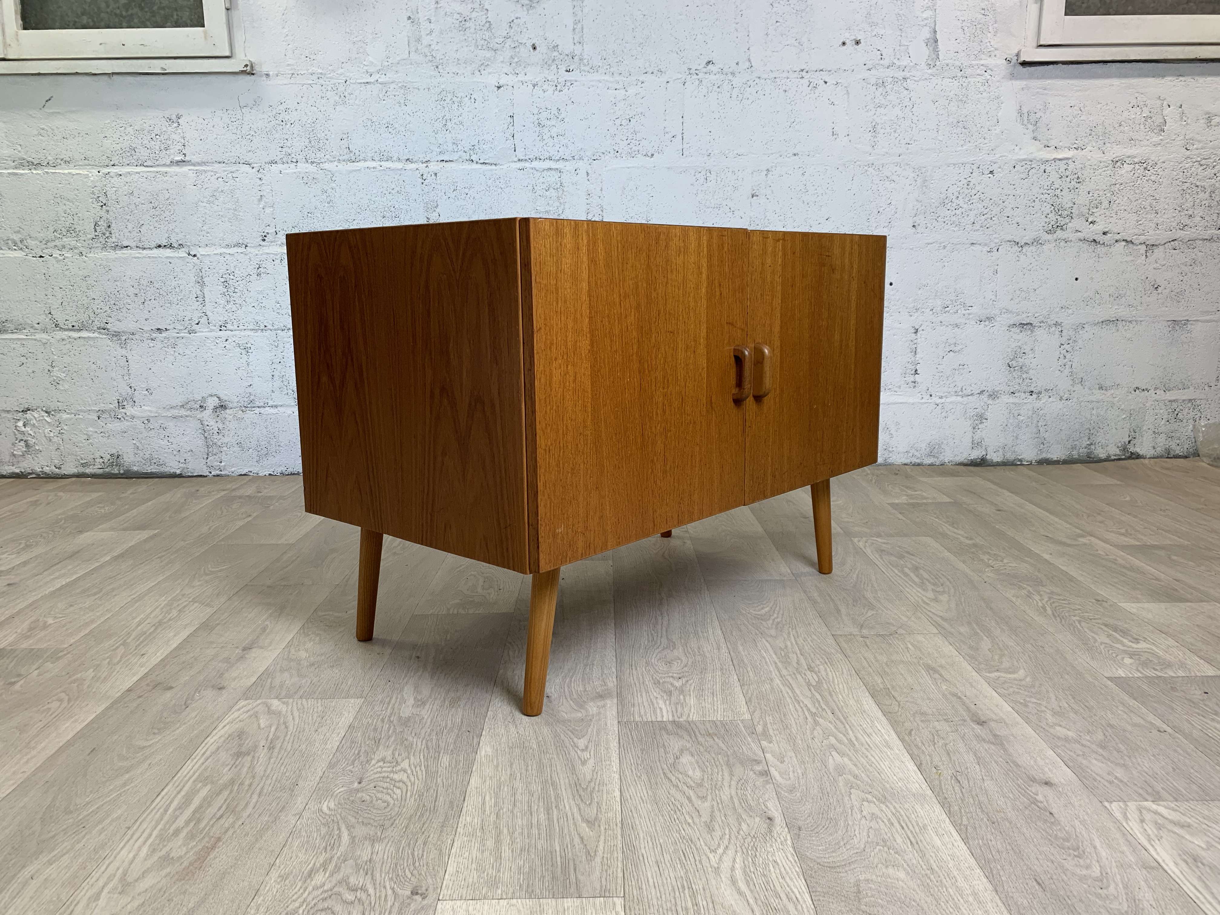 Vintage Scandinavian teak buffet, 60s