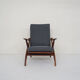 Mid-century teak lounge chair, by Topform, The Netherlands 1950's