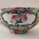 China Canton large porcelain bowl with polychrome decoration nineteenth