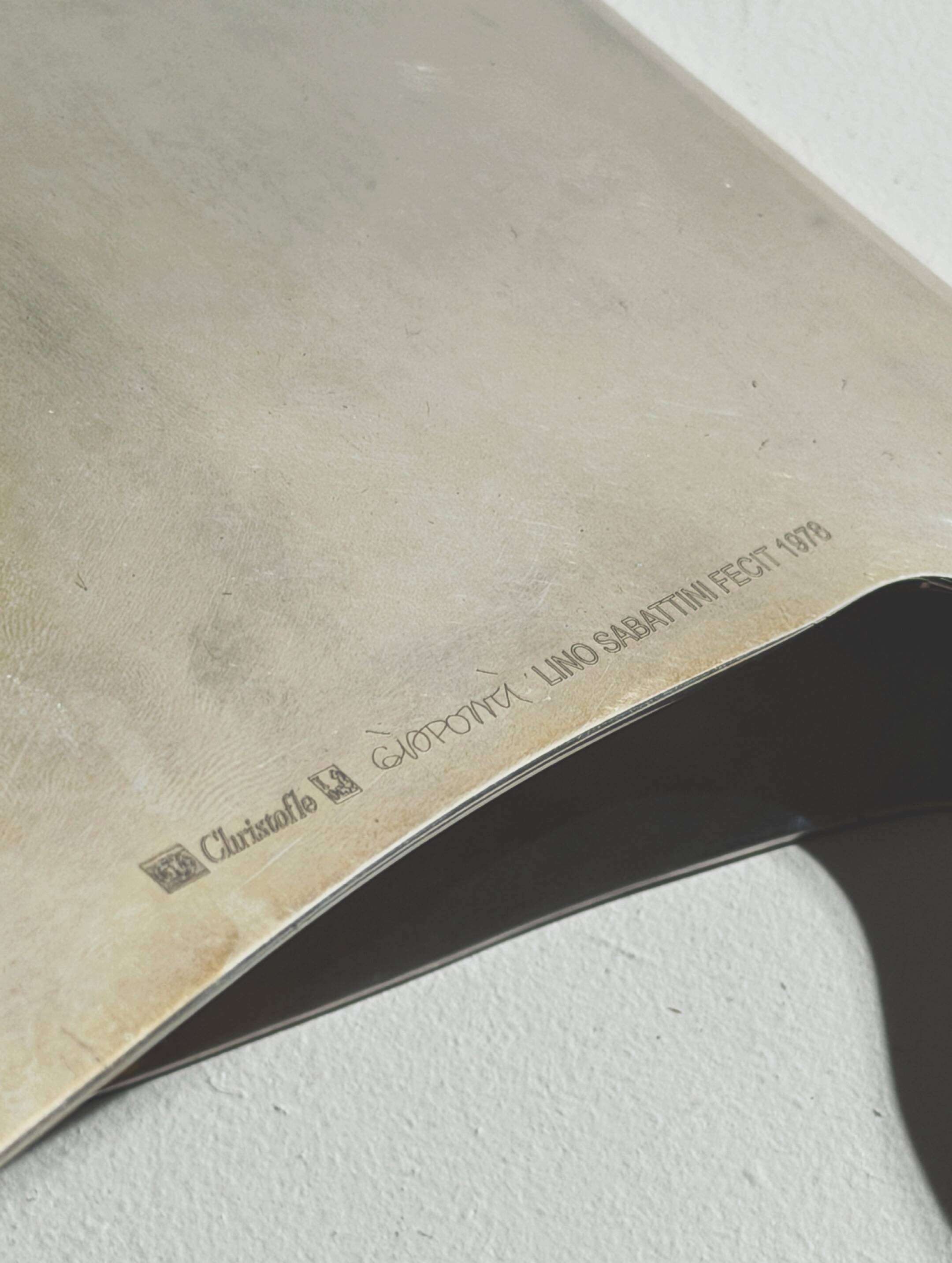 Large sculpture 'Il Cavallo Grande' by Gio Ponti for Christofle, 1978.