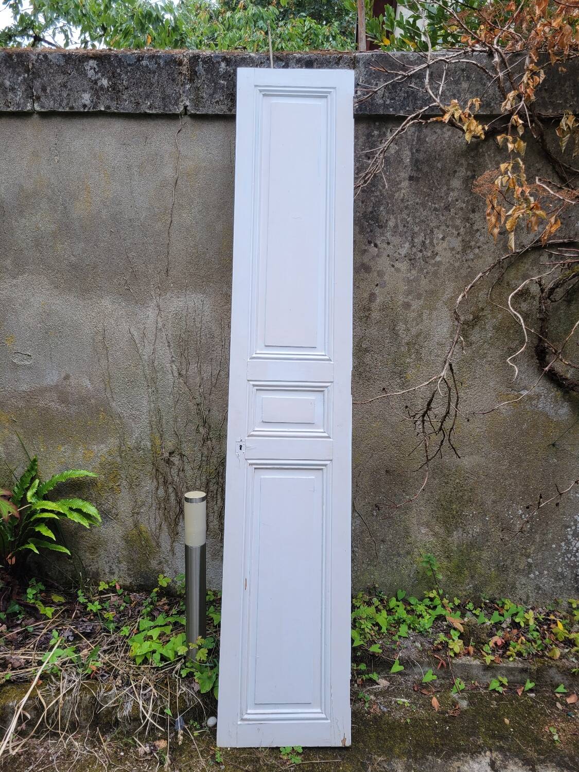 Old wall cupboard door H.239cm