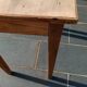 Desk or table in raw wood