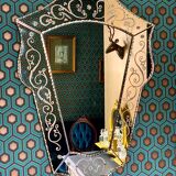 Large venetian mirror  55x76cm