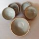 Set of 5 bowls in glazed stoneware size 00