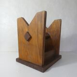 solid wood end table