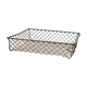 old metal mail basket