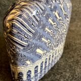 Signed porcelain flask, 20th century