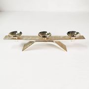 Mid Century Candlestick, WMF, designed by Kurt Radke, 1960s.