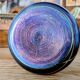 Iridescent Art Nouveau vase with multicoloured reflections attributed to Loetz.