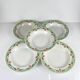 Set of 5 Sarreguemines "Maroussia" soup plates, early 20th century