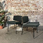 Pair of armchairs designed by Pierre Guariche for Meurop.