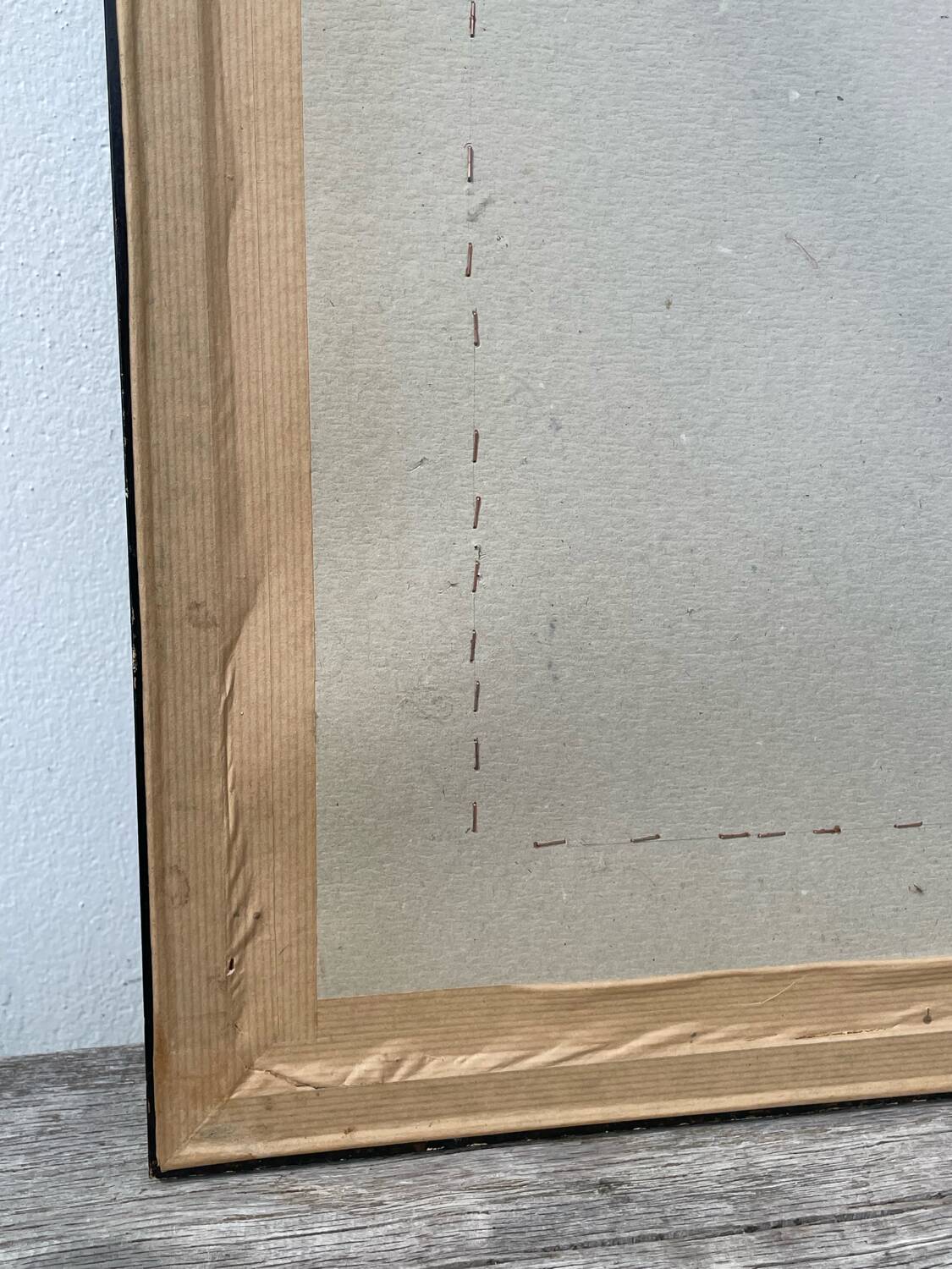 Pencil drawing of a bust