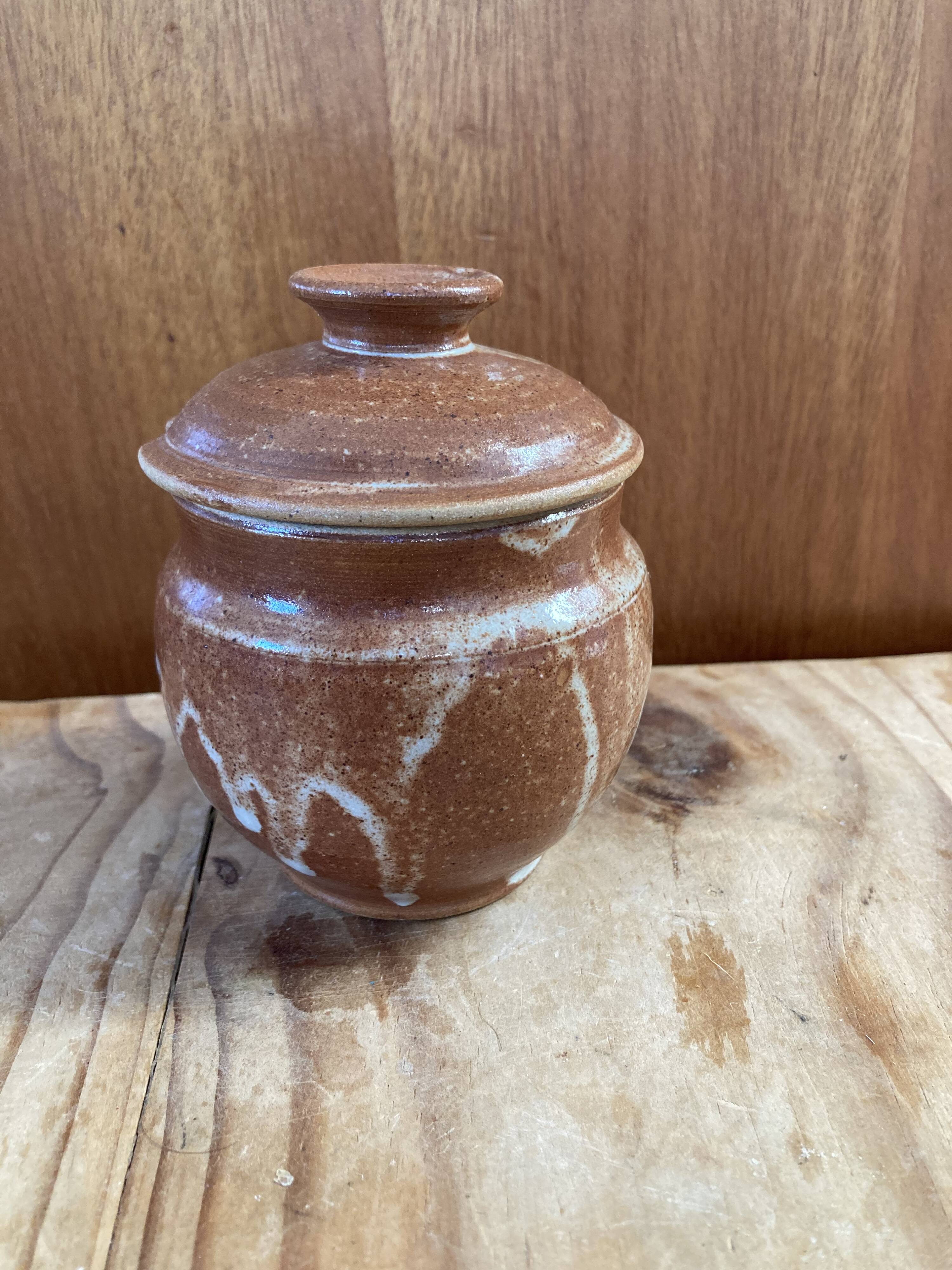 Sandstone sugar bowl