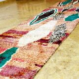 Moroccan Berber carpet hallway Boujaad 417 x 75 cm new