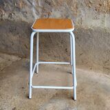 Vintage school industrial stool
