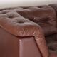 Modular leather sofa