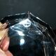 Faceted cut crystal ashtray signed SAINT-LOUIS