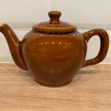Individual earthenware teapot