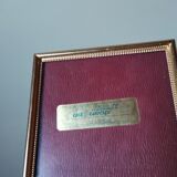 Vintage metal frame Italy Czdeurop Marsala