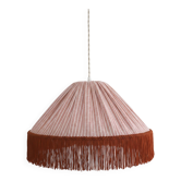 Suspension bella — terra stripes, bohemian fringes