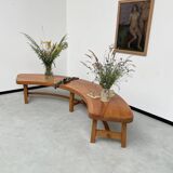Coffee table console bench solid elm chapo XXL 3m
