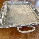 Tray on feet with handles