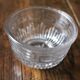 Bowl glass chiseled glass diversion